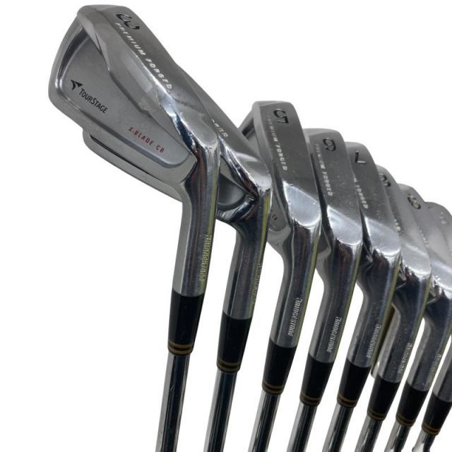 中古】 ブリヂストン TOURSTAGE X-BLADE CB 8S アイアンセット IR