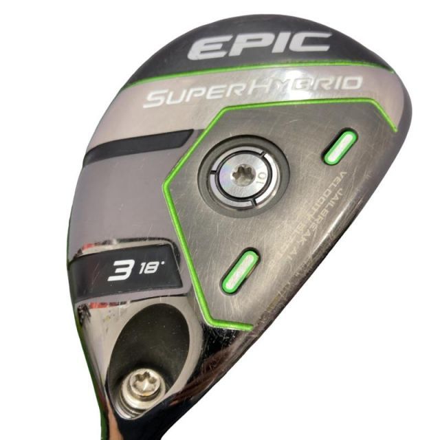【中古】 キャロウェイ EPIC SUPER HYBRID U3 ユーティリティ UT Diamana 55 for CW(2021 EPIC UT) (フレックスS) メンズ 男性用 右利き 右用 Cランク ゴルフクラブ