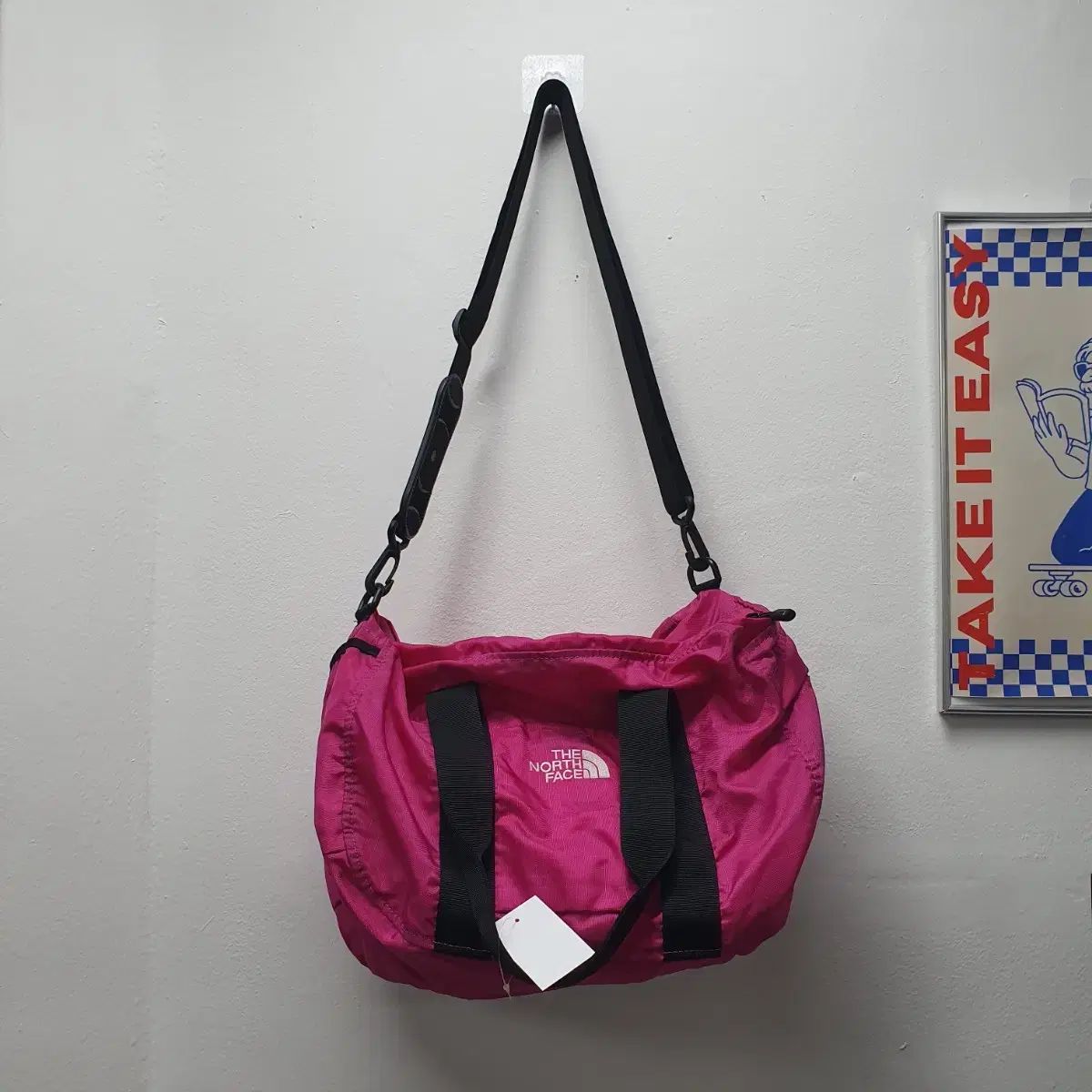 THE NORTH FACE ザノースフェイス ハンマーバッグ ピンク(19L)