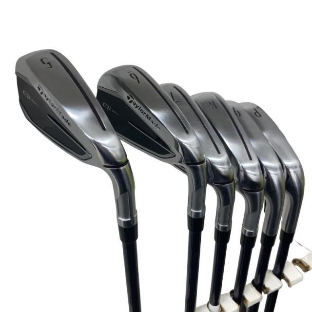 【中古】 テーラーメイド Qi 9S アイアンセット IR Diamana BLUE TM60(Qi IR) (フレックスR) メンズ 男性用 右利き 右用 Cランク ゴルフクラブ