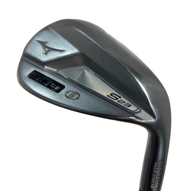 【中古】 ミズノ Mizuno S23(ホワイトサテン) 50°/08°S ウェッジ WG 純正特注シャフト (フレックスS) メンズ 男性用 右利き 右用 Cランク ゴルフクラブ