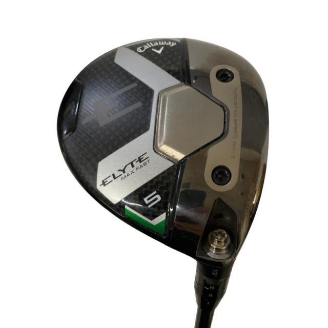 【中古】 キャロウェイ ELYTE MAX FAST 5W フェアウェイウッド FW LIN-Q GREEN 40 for CW(ELYTE FW) (フレックスR) メンズ 男性用 右利き 右用 Bランク ゴルフクラブ