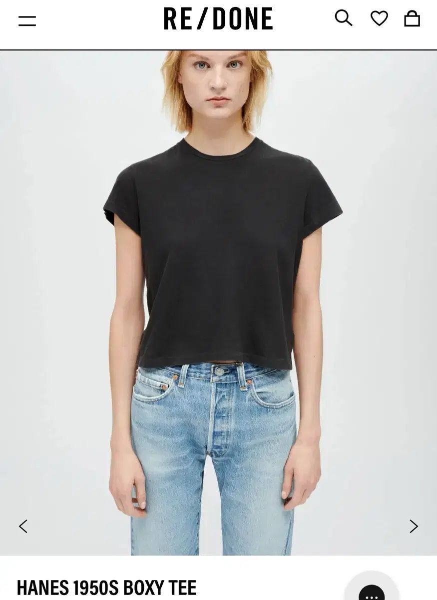 新品 リーダン 50s Tシャツ (RE/DONE x HANES) L
