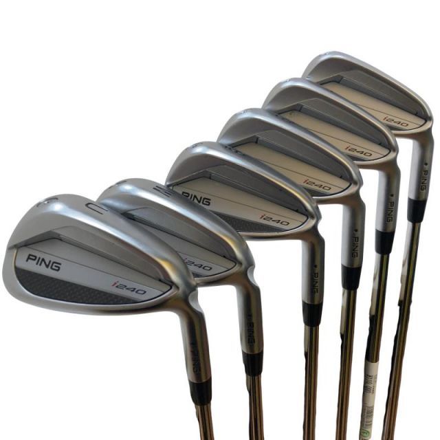 【中古】 ピン i240 7S アイアンセット IR NS PRO MODUS3 TOUR115 (フレックスS) メンズ 男性用 右利き 右用 Cランク ゴルフクラブ