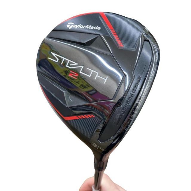 【中古】 テーラーメイド STEALTH2 3W フェアウェイウッド FW TENSEI RED TM50(STEALTH FW) (フレックスS) メンズ 男性用 右利き 右用 Cランク ゴルフクラブ
