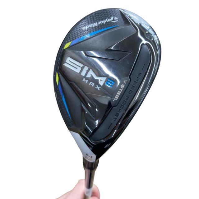【中古】 テーラーメイド SIM2 MAX U4 ユーティリティ UT TENSEI BLUE TM60(SIM2 UT) (フレックスS) メンズ 男性用 右利き 右用 Cランク ゴルフクラブ