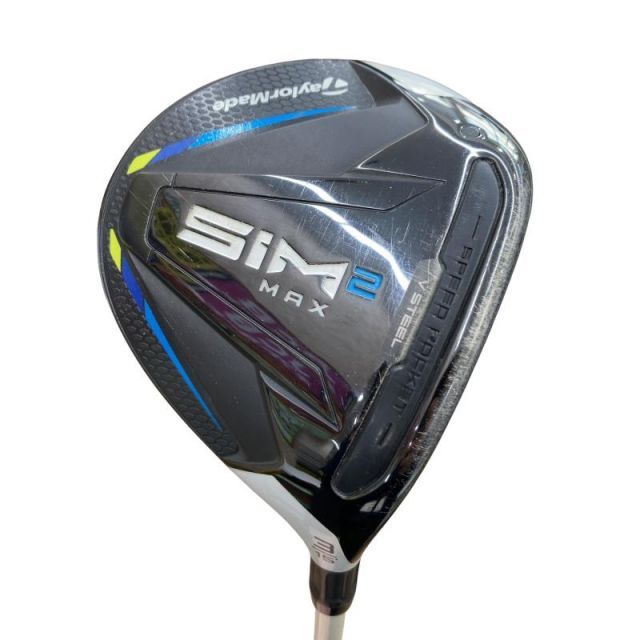 【中古】 テーラーメイド SIM2 MAX 3W フェアウェイウッド FW Tour AD HD-6 (フレックスS) メンズ 男性用 右利き 右用 Cランク ゴルフクラブ