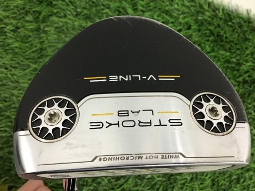 【中古】 オデッセイ STROKE LAB V-LINE 34インチ パター PT STROKE LAB (フレックスその他) メンズ 男性用 右利き 右用 Cランク ゴルフクラブ