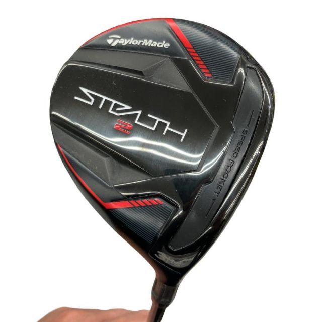 【中古】 テーラーメイド STEALTH2 3W フェアウェイウッド FW TENSEI RED TM50(STEALTH FW) (フレックスSR) メンズ 男性用 右利き 右用 Cランク ゴルフクラブ