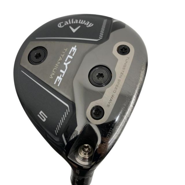 【中古】 キャロウェイ ELYTE TITANIUM 5W フェアウェイウッド FW TENSEI GREEN 60 for CW(ELYTE FW) (フレックスS) メンズ 男性用 右利き 右用 Cランク ゴルフクラブ