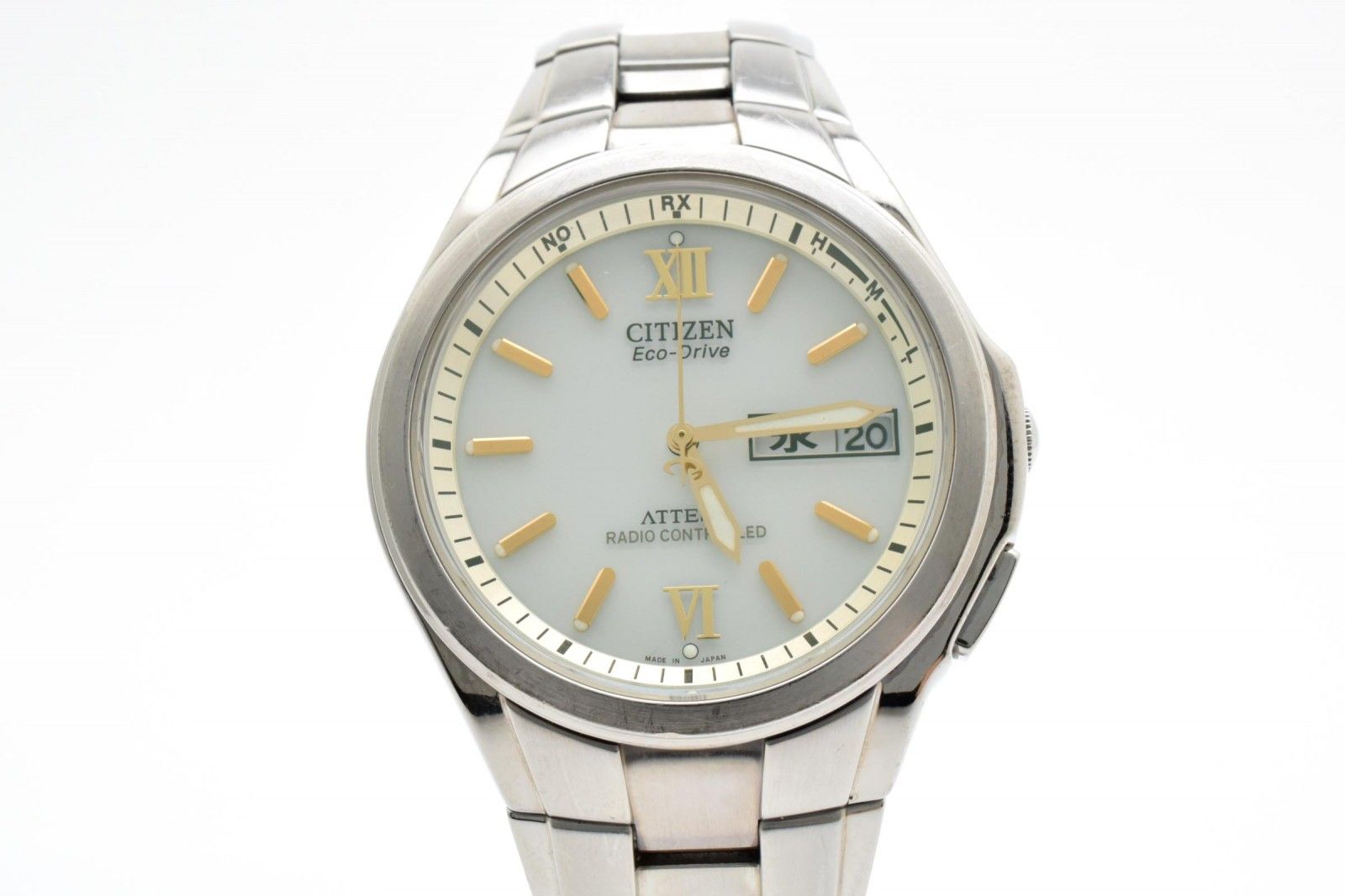 シチズン CITIZEN ATTESA H100-T010431 エコドライブ 電波ソーラー 