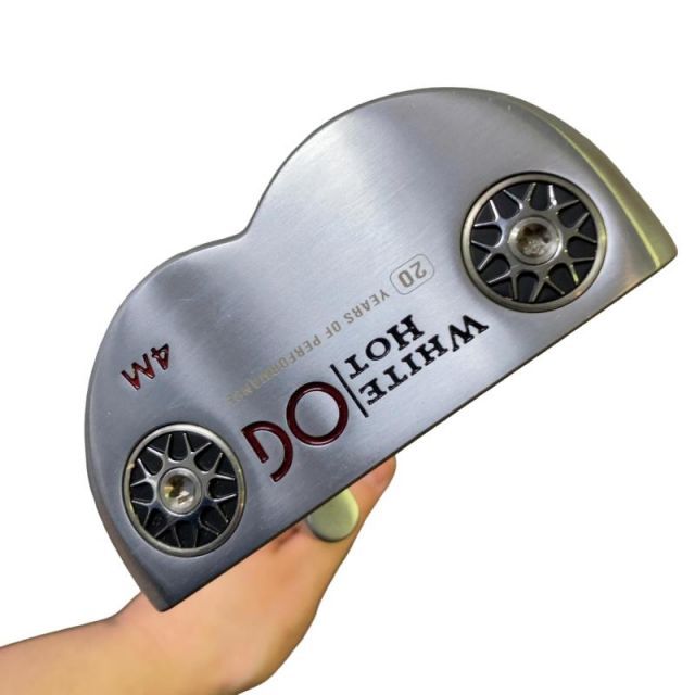 【中古】 オデッセイ WHITE HOT OG #4M 34インチ パター PT スチール (フレックスその他) メンズ 男性用 右利き 右用 Cランク ゴルフクラブ