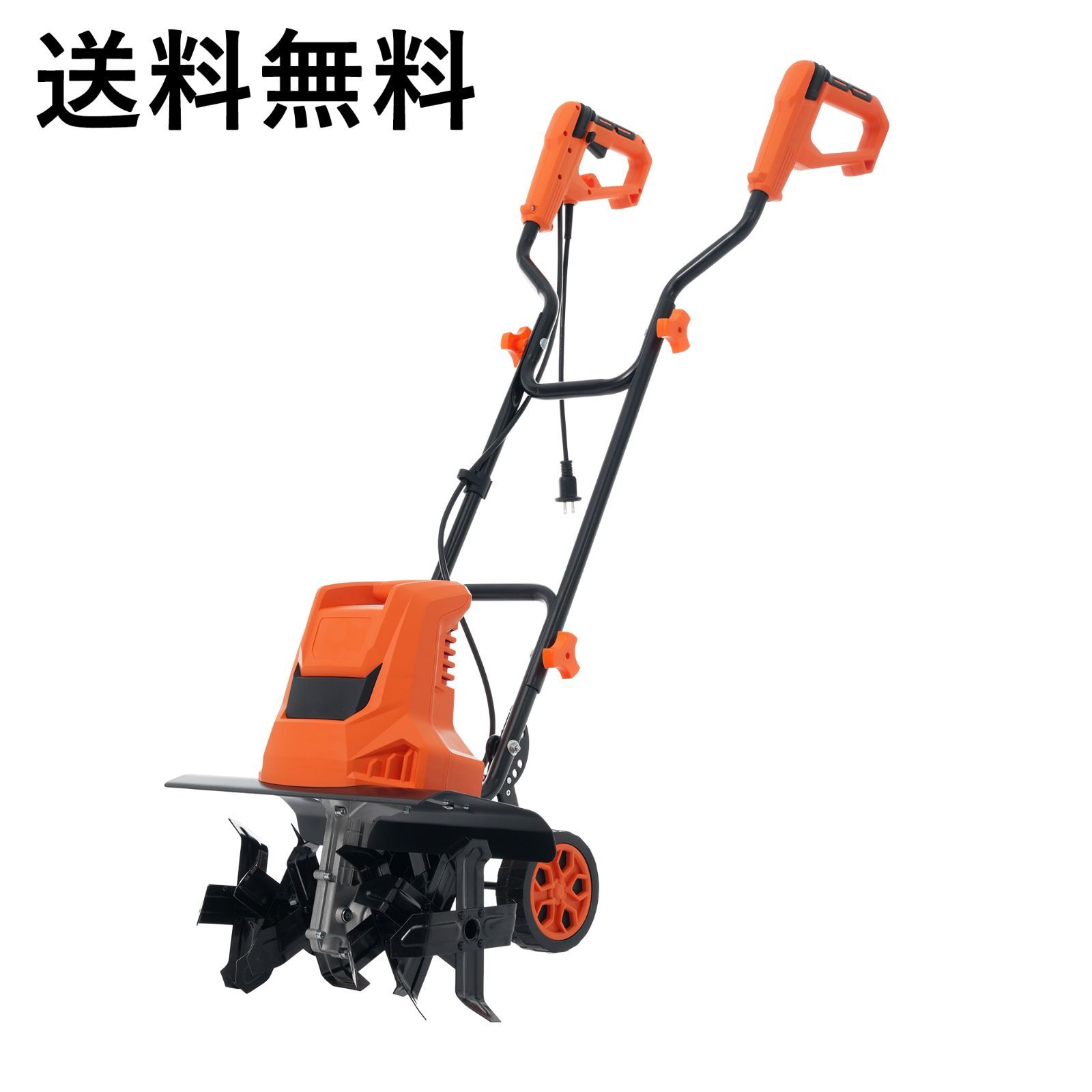 2026 新作 電動耕運機 コンセント式 家庭用 6 枚刃 強力軽量菜園畑に最適 電動耕運機 コンセント式 ミニ 小型 家庭用 菜園 畑 強力 ハイパワー