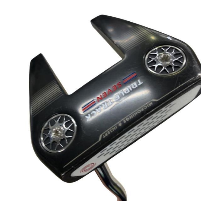 【中古】 オデッセイ TRIPLE TRACK SEVEN 34インチ パター PT STROKE LAB BLACK (フレックスその他) メンズ 男性用 右利き 右用 Cランク ゴルフクラブ