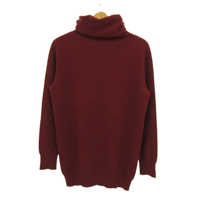 ジョセフ セーター トップス 長袖 タートルネック ニット カシミヤ100% レディース Mサイズ レッド JOSEPH 【中古】