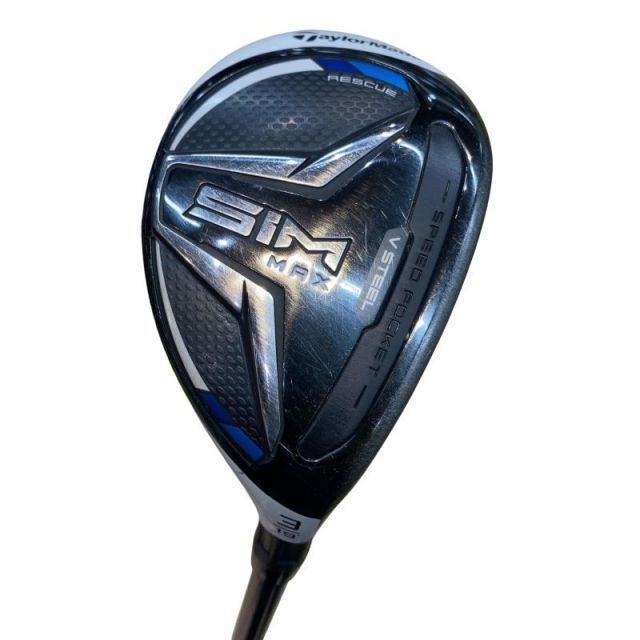 【中古】 テーラーメイド SIM MAX U3 ユーティリティ UT TENSEI BLUE TM60(UT) (フレックスR) メンズ 男性用 右利き 右用 Cランク ゴルフクラブ