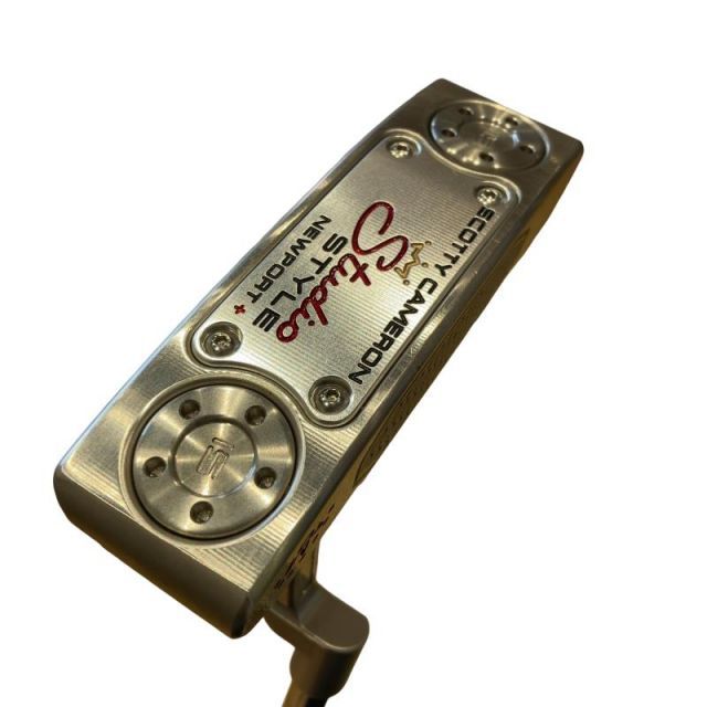 【中古】 タイトリスト SCOTTY CAMERON STUDIO STYLE NEWPORT PLUS(2025) 34インチ パター PT スチール (フレックスその他) メンズ 男性用 右利き 右用 Cランク ゴルフクラブ