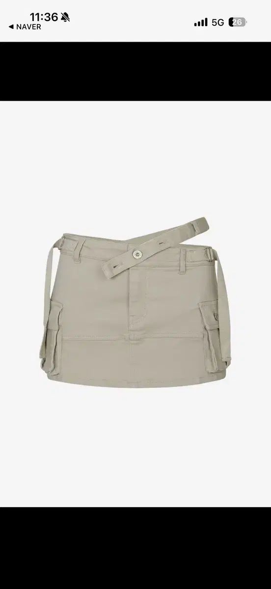 PAIN OR PLEASURE ペインオアプレジャー NIX MINI SKIRT beige 12,311円