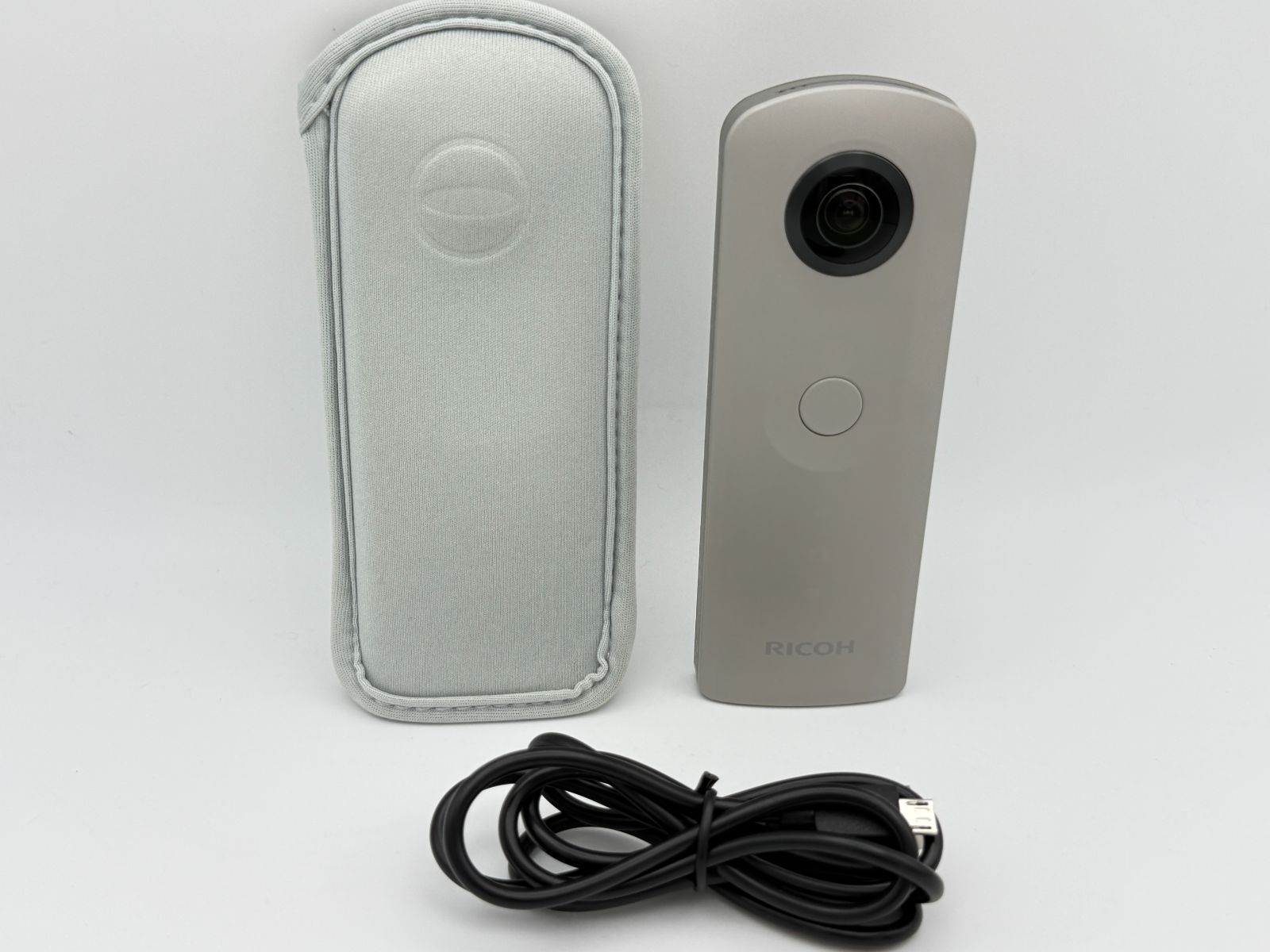 【美品】RICOH THETA SC ベージュ リコー シータ 360度カメラ