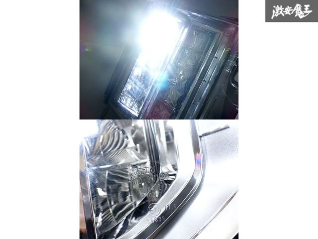 三菱 純正 CV1W デリカD:5 D5 後期 LED ヘッドライト レンズ 右 右側