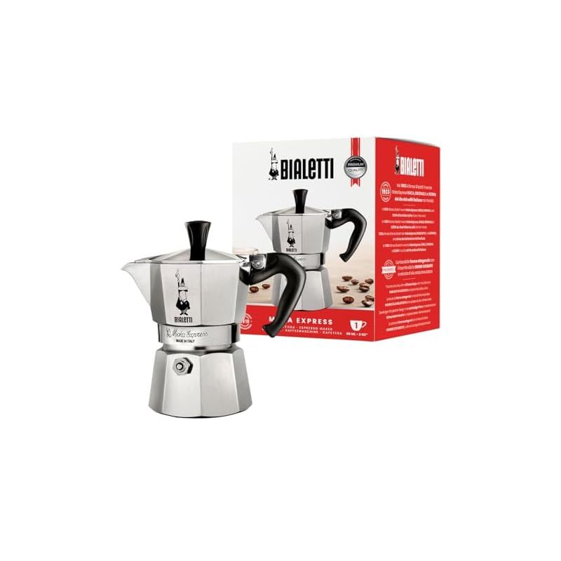 【新品】 BIALETTI(ビアレッティ) Bialettiモカエキスプレス 1カップ用 直火式 ( コーヒーメーカー エスプレッソメーカー マキネッタ )