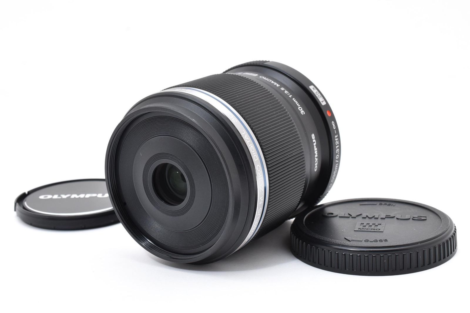 【返品保証】★美品★オリンパス OLYMPUS M.ZUIKO DIGITAL 30mm F3.5 MACRO ED MSC★ L88#7771