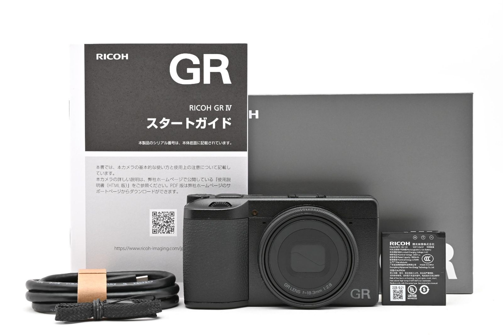 【返品保証】★新品級★リコー GR IV 《ショット数72回》★ L2398#7671