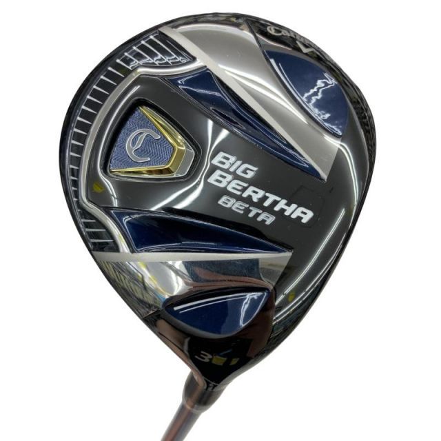 【中古】 キャロウェイ BIG BERTHA(2016) BETA 3W フェアウェイウッド FW GP for BIG BERTHA(フェアウェイ) (フレックスS) メンズ 男性用 右利き 右用 Cランク ゴルフクラブ