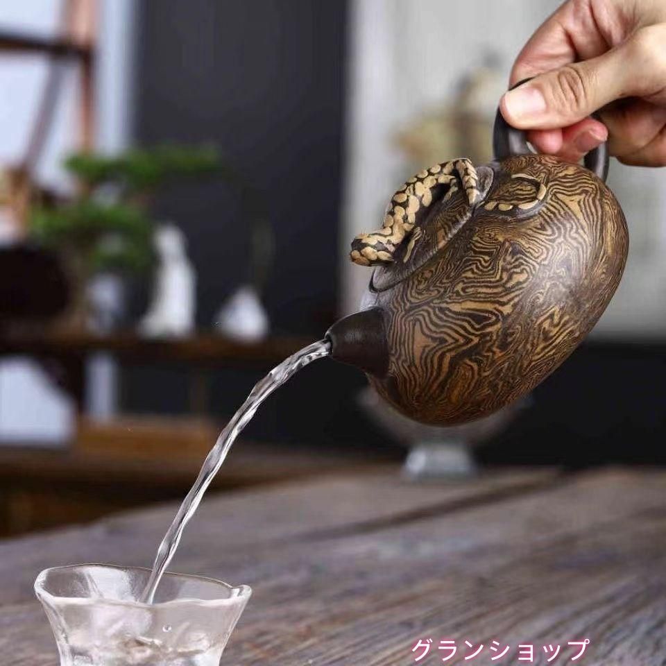 トカゲ壺 中国宜興 紫砂壺・紫泥急須・茶壺・茶道具