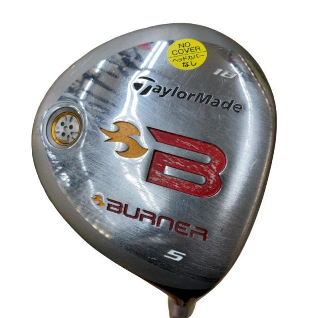 【中古】 テーラーメイド BURNER(2008) 5W(18°) フェアウェイウッド FW RE-AX SUPERFAST BURNER PLUS(フェアウェイ) (フレックスSR) メンズ 男性用 右利き 右用 Cランク ゴルフクラブ