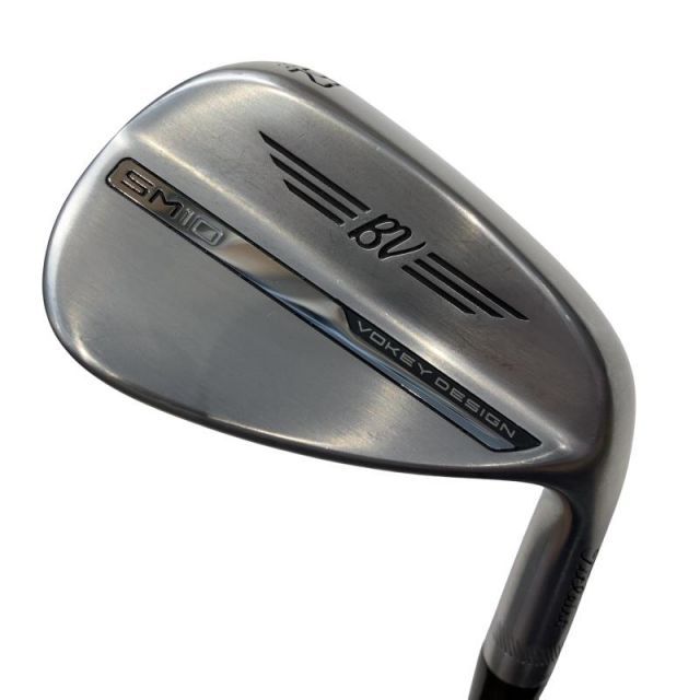 【中古】 タイトリスト VOKEY SPIN MILLED SM10 ツアークロム 52°/12°F ウェッジ WG BV 105 (フレックスその他) メンズ 男性用 右利き 右用 Cランク ゴルフクラブ