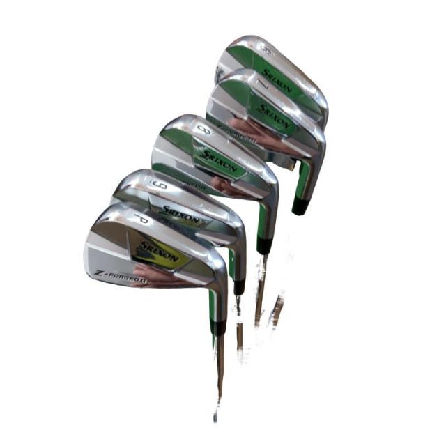 【中古】 ダンロップ SRIXON Z-FORGED II 6S アイアンセット IR 純正特注シャフト (フレックスX) メンズ 男性用 右利き 右用 Cランク ゴルフクラブ