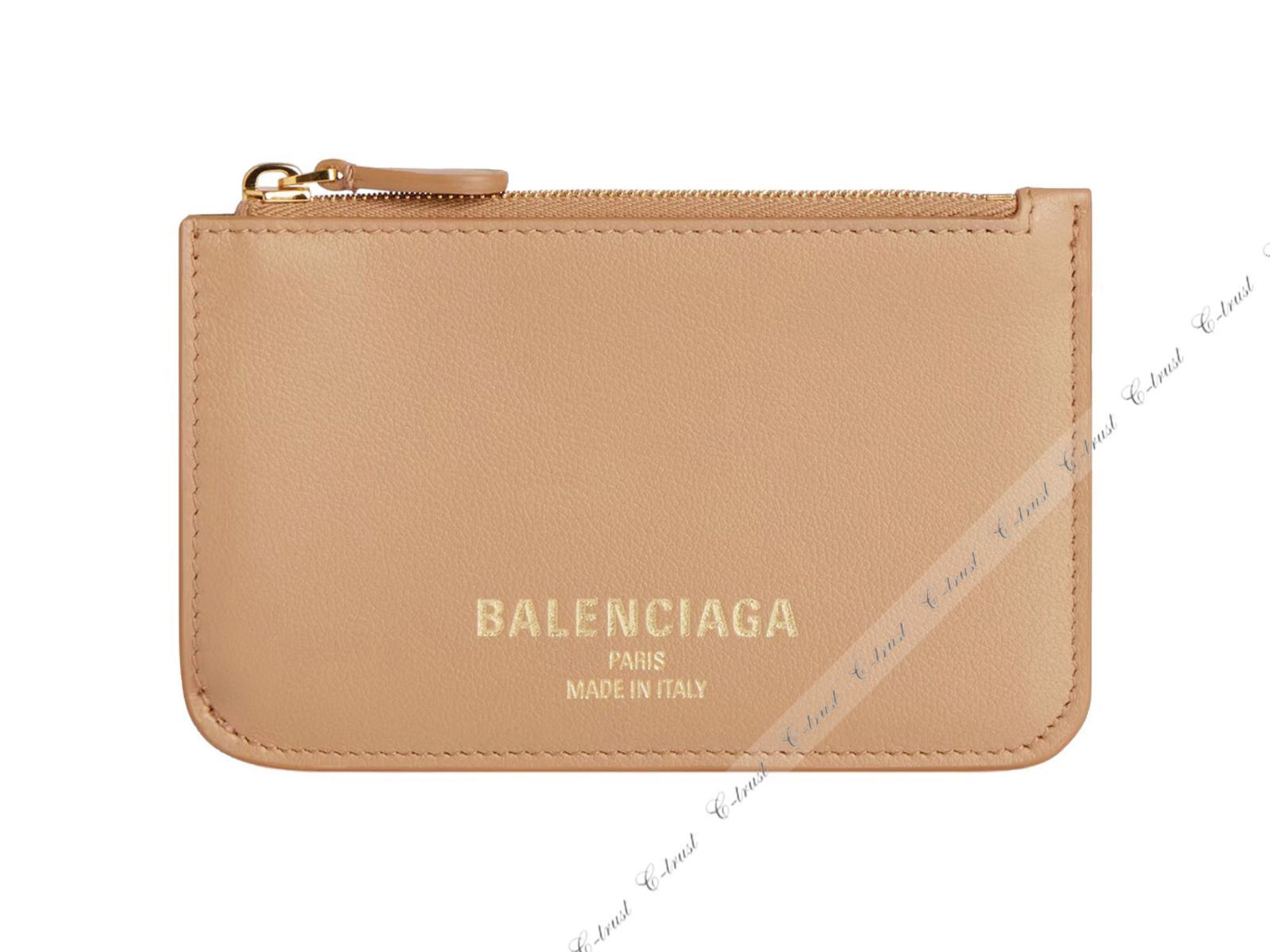 BALENCIAGA バレンシアガ 財布 フラグメント カード コイン ケース カーフ ロゴ イタリア製 新品 M276-