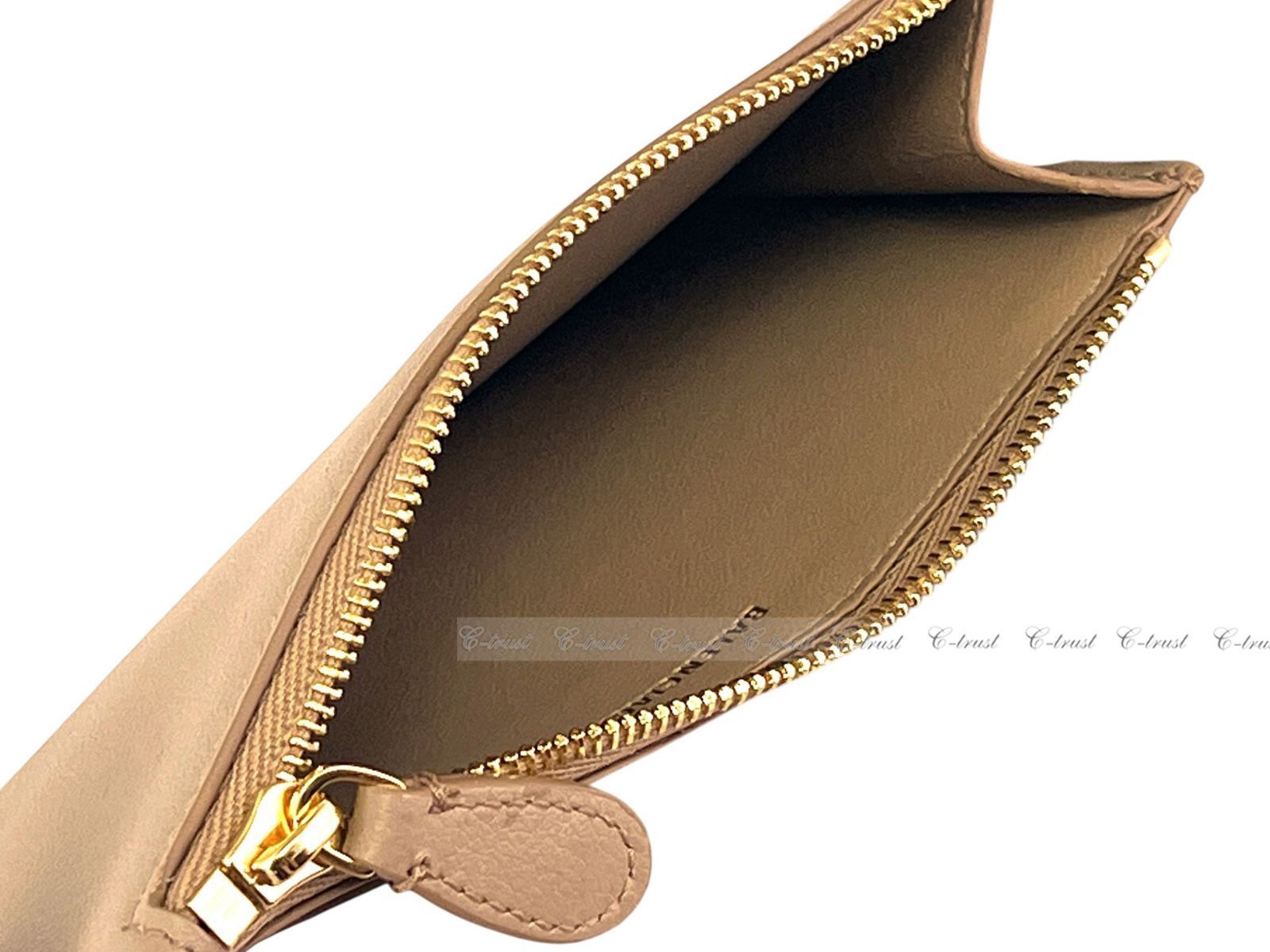 BALENCIAGA バレンシアガ 財布 フラグメント カード コイン ケース カーフ ロゴ イタリア製 新品 M276-