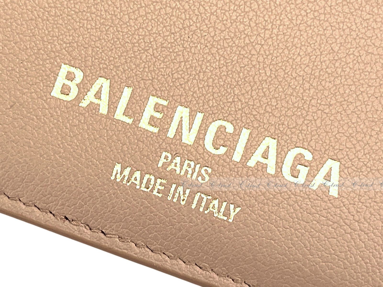 BALENCIAGA バレンシアガ 財布 フラグメント カード コイン ケース カーフ ロゴ イタリア製 新品 M276-