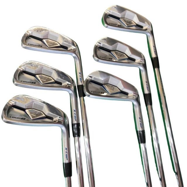 【中古】 ブリヂストン TOUR B X-CBP(2018) 6S アイアンセット IR NS PRO 950GH (フレックスS) メンズ 男性用 右利き 右用 Cランク ゴルフクラブ
