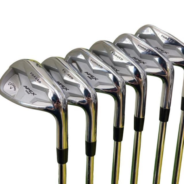 【中古】 キャロウェイ APEX PRO(2019) 6S アイアンセット IR NS PRO 950GH (フレックスS) メンズ 男性用 右利き 右用 Cランク ゴルフクラブ