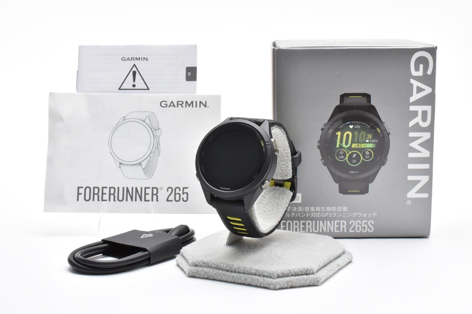 返品保証】美品｜Garmin ガーミン FORERUNNER 265s スマートウォッチ 
