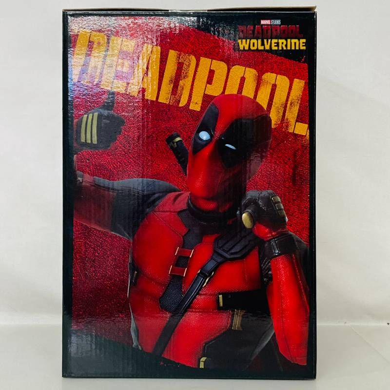 未開封】 Happyくじ MARVEL STUDIOS A賞 DEADPOOL Bust up Statue