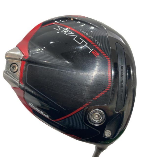 【中古】 テーラーメイド STEALTH2 10.5° ドライバー DR TENSEI RED TM50(STEALTH DR) (フレックスS) メンズ 男性用 右利き 右用 Cランク ゴルフクラブ
