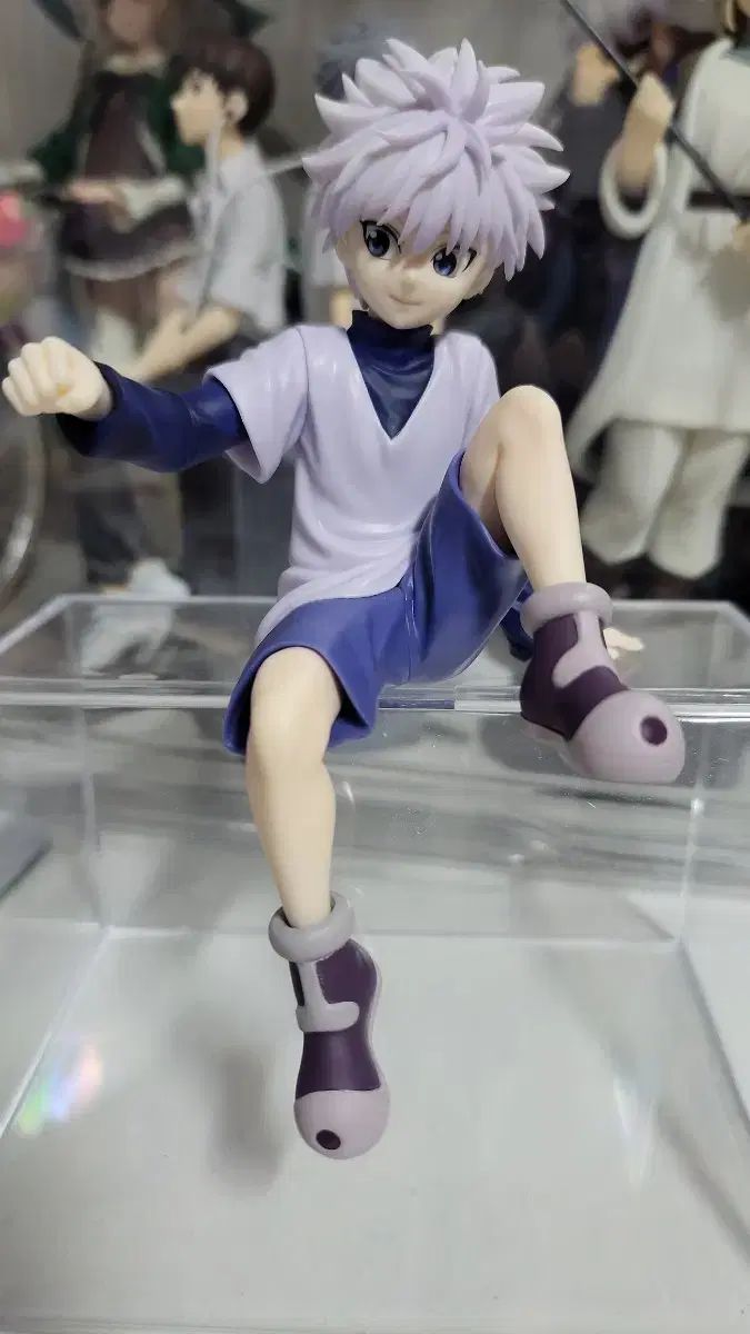 HUNTER×HUNTER キルア ヌードルストッパー フィギュア＋台（ボックスX）