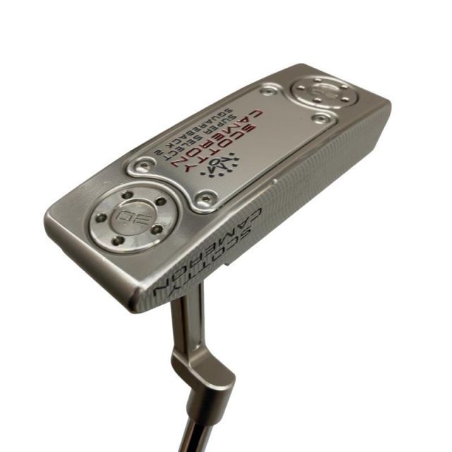 【中古】 タイトリスト SCOTTY CAMERON SUPER SELECT SQUAREBACK 2 33インチ パター PT スチール (フレックスその他) メンズ 男性用 右利き 右用 Cランク ゴルフクラブ