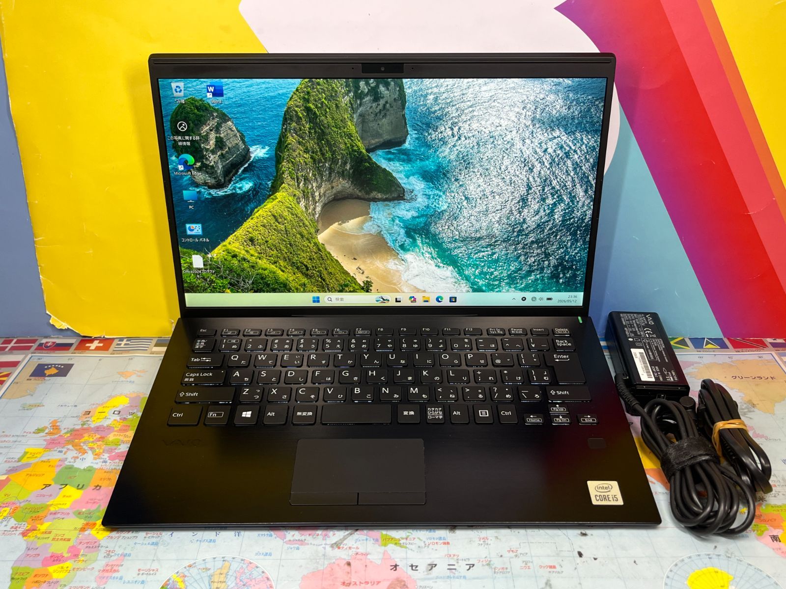 美品 LTE搭載 VAIO VJPK13 14型 軽量 Office ノートPC