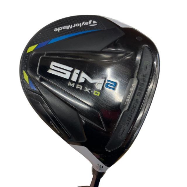 【中古】 テーラーメイド SIM2 MAX-D 3W フェアウェイウッド FW TENSEI BLUE TM50(SIM2 FW) (フレックスS) メンズ 男性用 右利き 右用 Cランク ゴルフクラブ