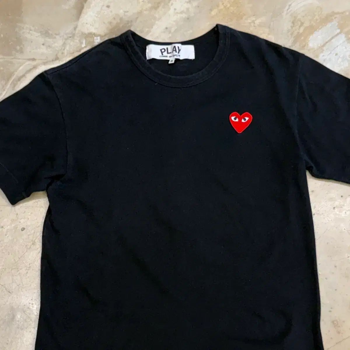 M コム・デ・ギャルソン ブラック 半袖Tシャツ