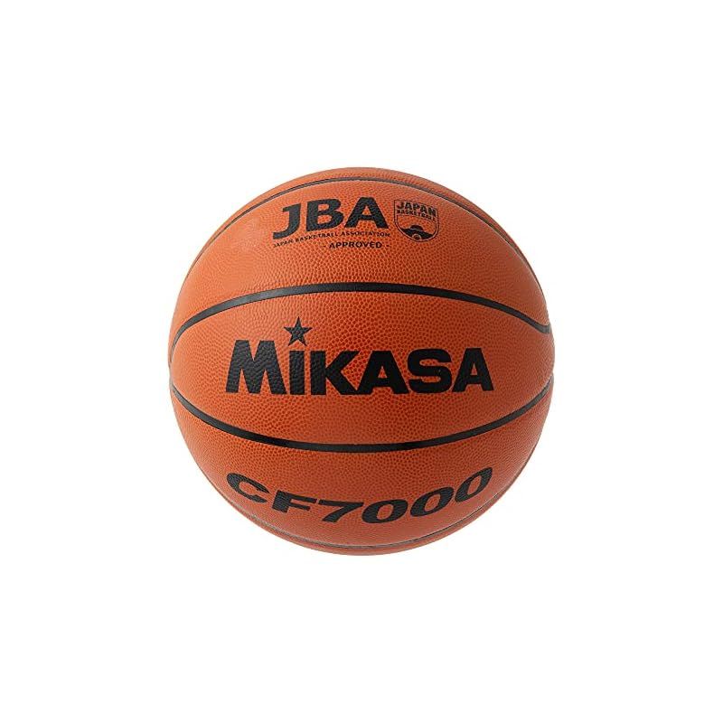 ミカサ(MIKASA) バスケットボール 日本バスケットボール協会検定球 7号 (男子用・一般・社会人・大学・高校・中学) 特殊天然皮革 茶 CF7000 推奨内圧0.315(kgf/?)