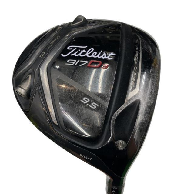 【中古】 タイトリスト 917 D3 9.5° ドライバー DR Speeder 757 EVOLUTION III (フレックスS) メンズ 男性用 右利き 右用 Cランク ゴルフクラブ