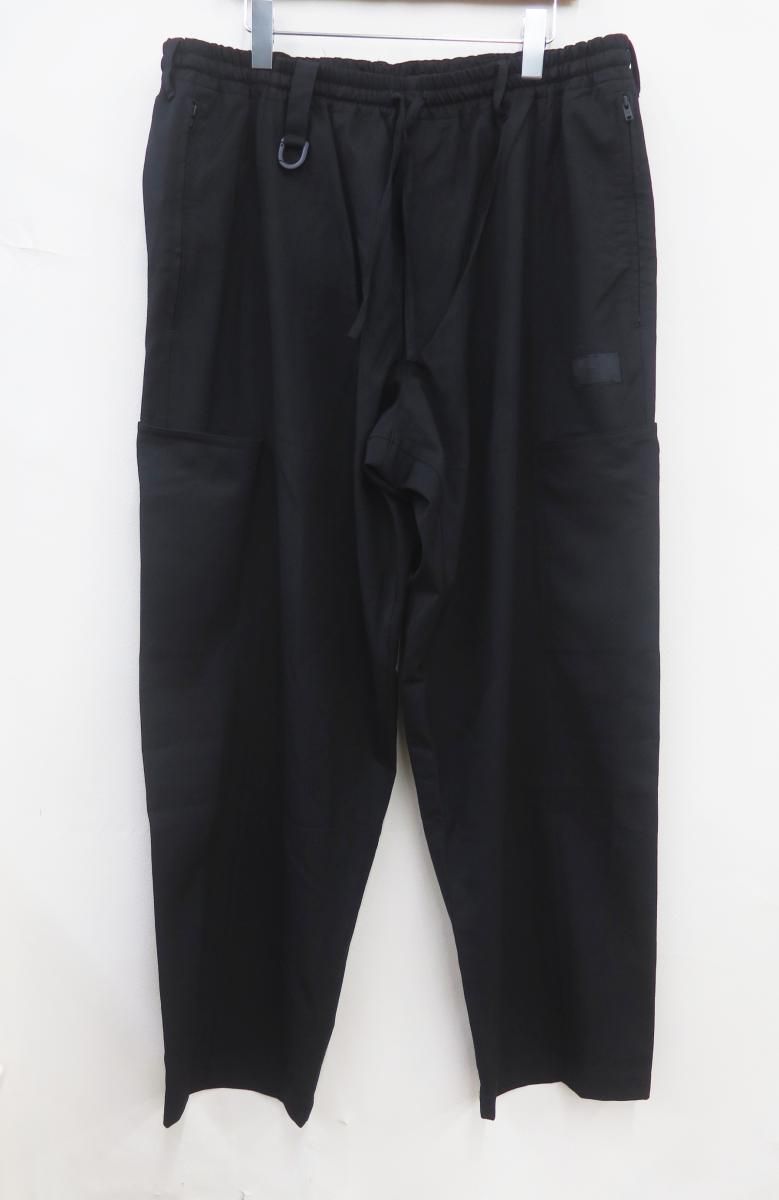★7082☆Y-3 ワイスリー H63048 REF W SL PANTS ウール混 イージーパンツ　XL