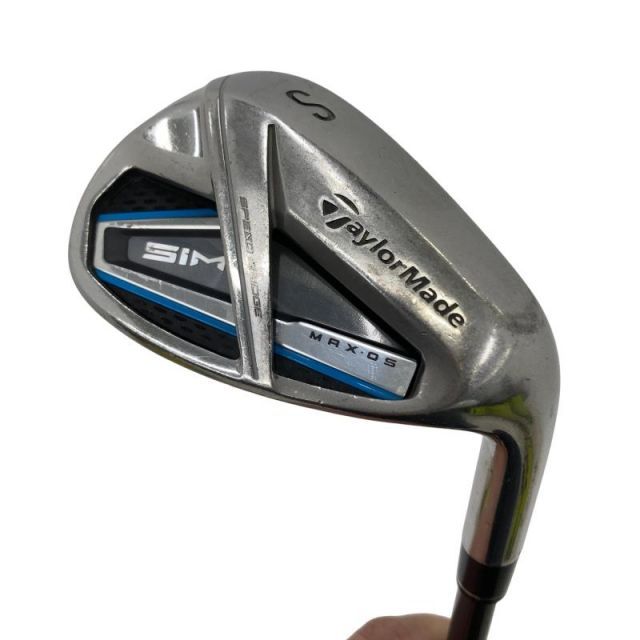 【中古】 テーラーメイド SIM MAX・OS SW ウェッジ WG TENSEI BLUE TM60(IR) (フレックスS) メンズ 男性用 右利き 右用 Cランク ゴルフクラブ