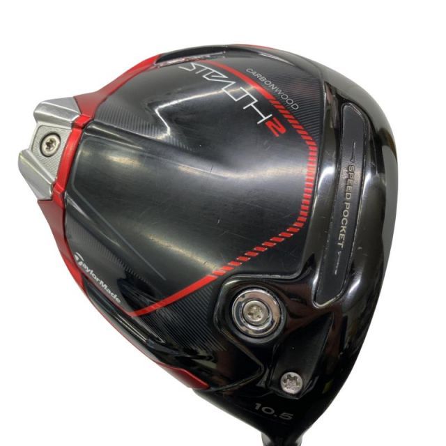 【中古】 テーラーメイド STEALTH2 10.5° ドライバー DR TENSEI RED TM50(STEALTH DR) (フレックスR) メンズ 男性用 右利き 右用 Cランク ゴルフクラブ